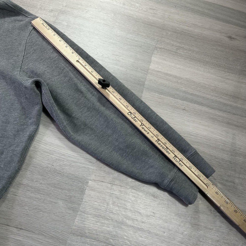 Polo Ralph Lauren Hoodie Mens XL Gray Full Zip Sweatshirt Pony Logo Pockets - Picture 9 of 12